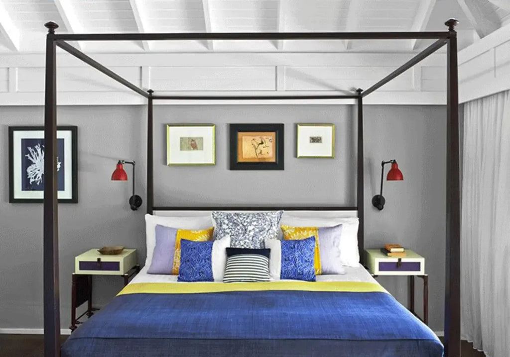 Industrial Metal Black Adjustable Swing Arm Wall Light