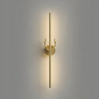 Nordic Aluminum Dimmable LED Up Down Vertical Wall Sconce