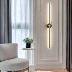 Nordic Aluminum Dimmable LED Up Down Vertical Wall Sconce