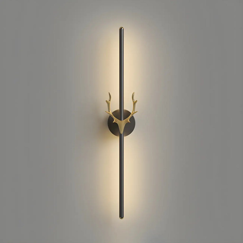 Nordic Aluminum Dimmable LED Up Down Vertical Wall Sconce