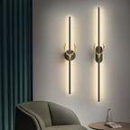 Nordic Aluminum Dimmable LED Up Down Vertical Wall Sconce