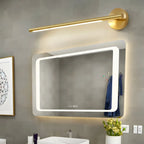 Colonial Gold Bar Shape Bathroom LED Vanity Light
