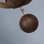 Rustic Wood Shadeless Candelabra Chandelier