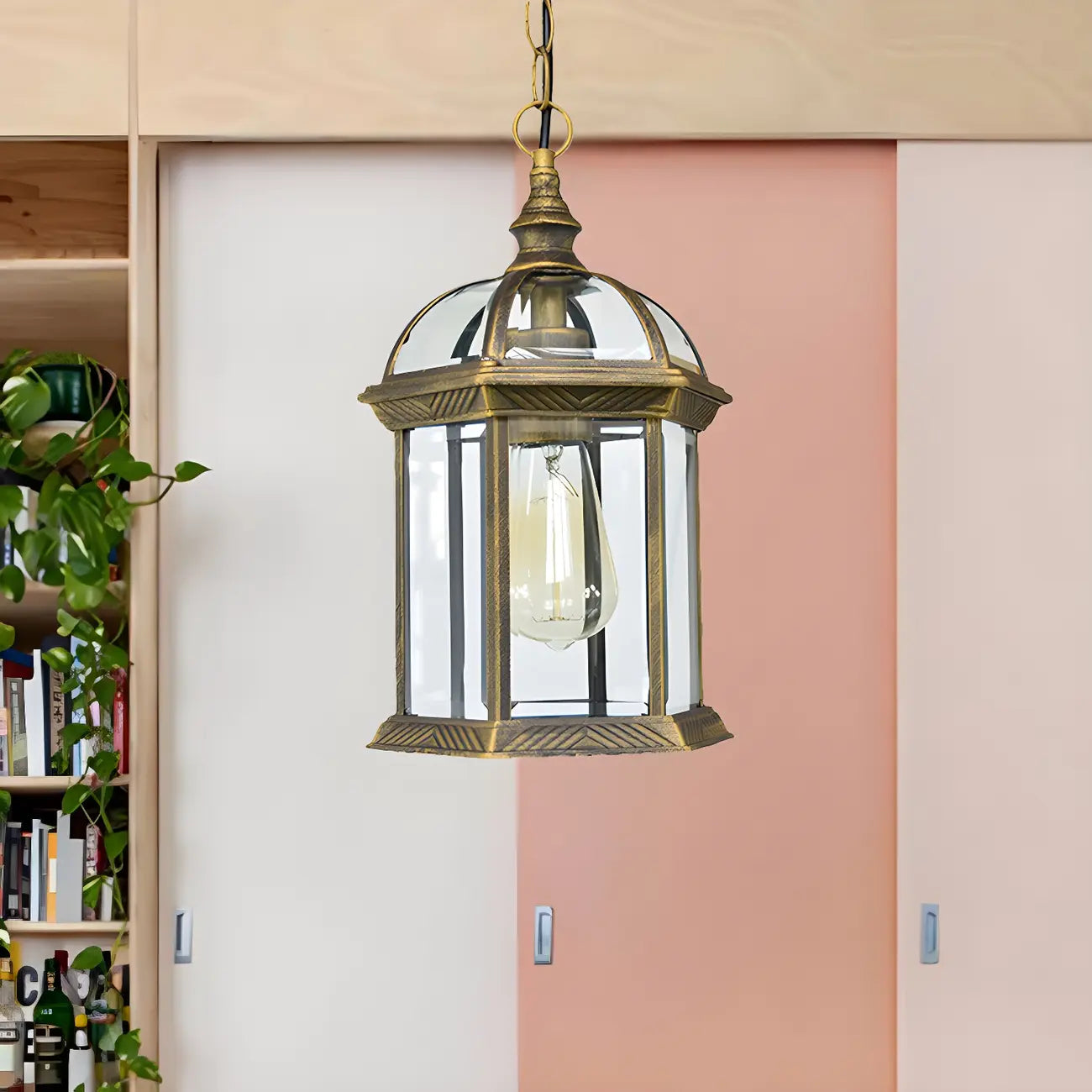 Vintage Lantern Hanging Pendant Lights