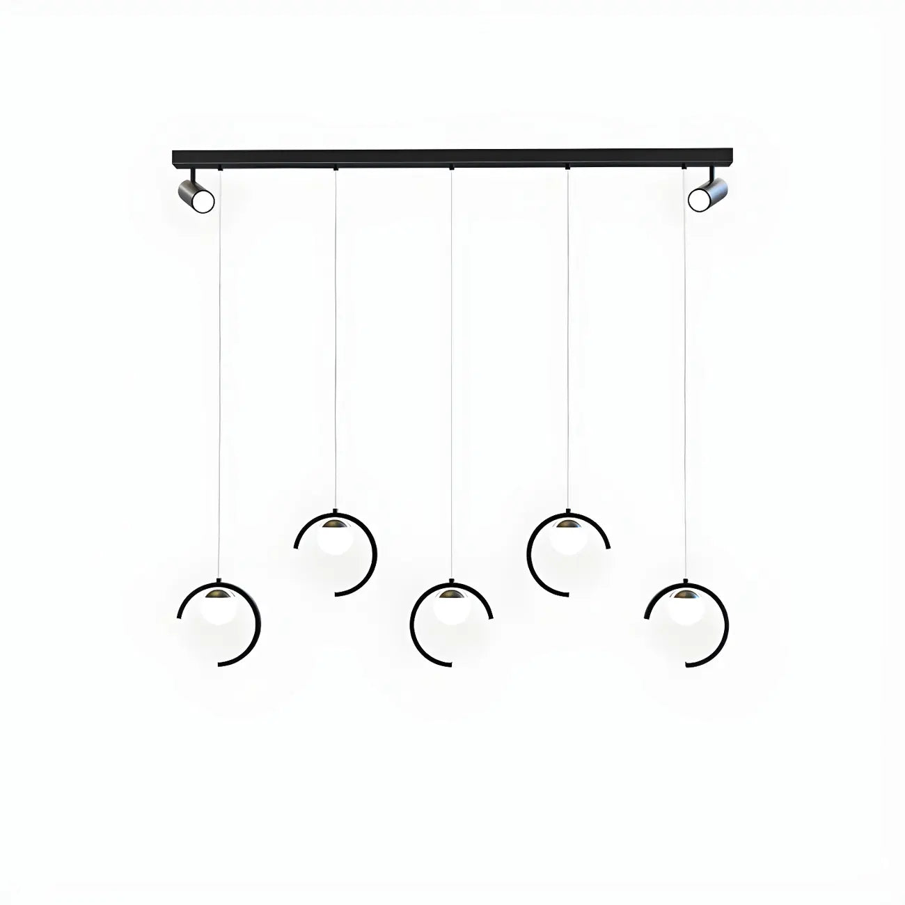 Modern Metal Geometric Kitchen Island Pendant Lights