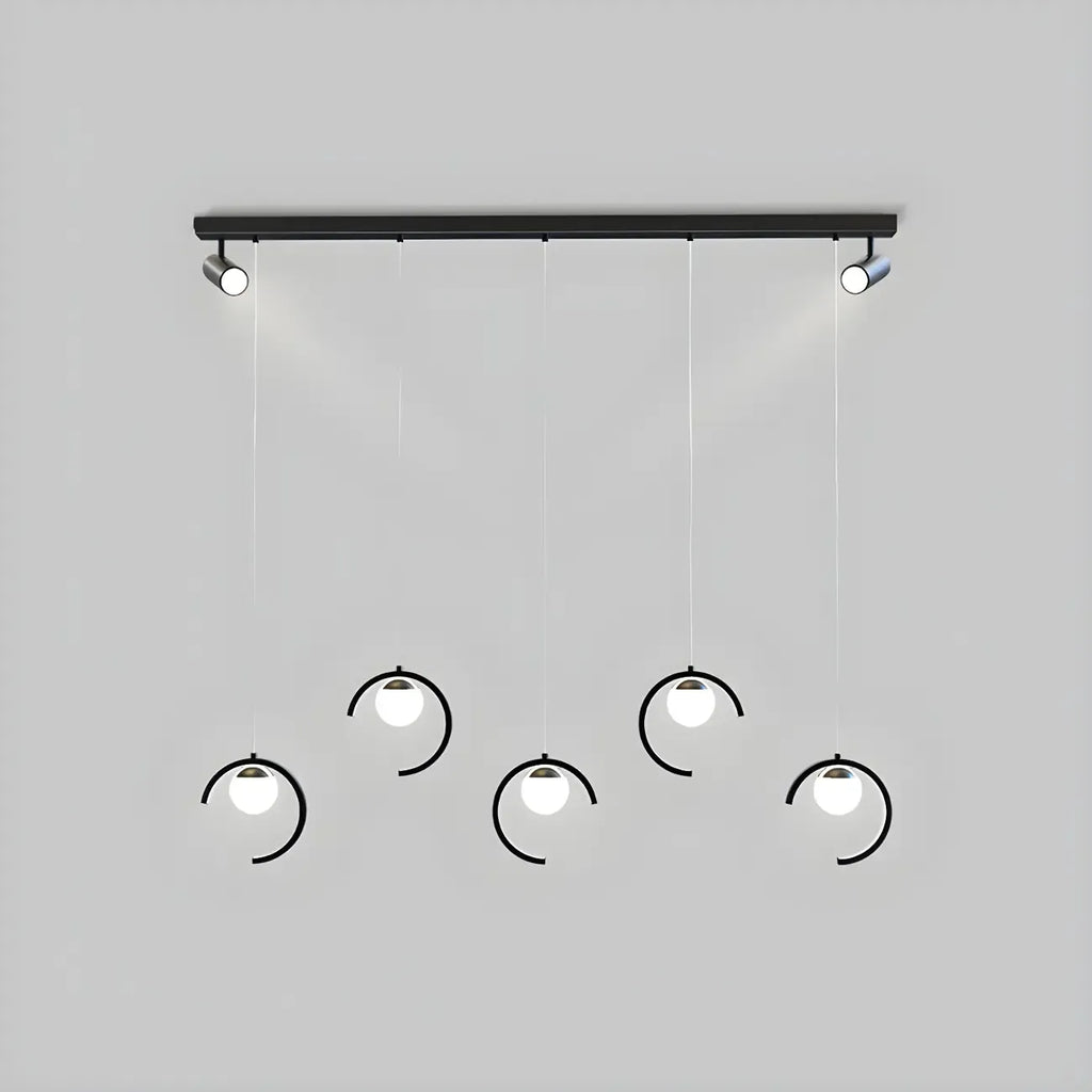 Modern Metal Geometric Kitchen Island Pendant Lights
