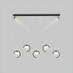 Modern Metal Geometric Kitchen Island Pendant Lights
