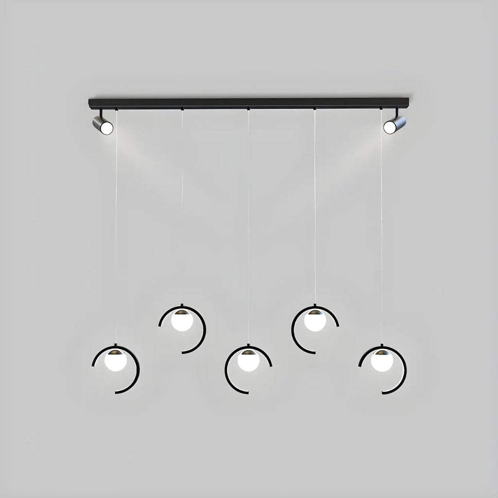 Modern Metal Geometric Kitchen Island Pendant Lights
