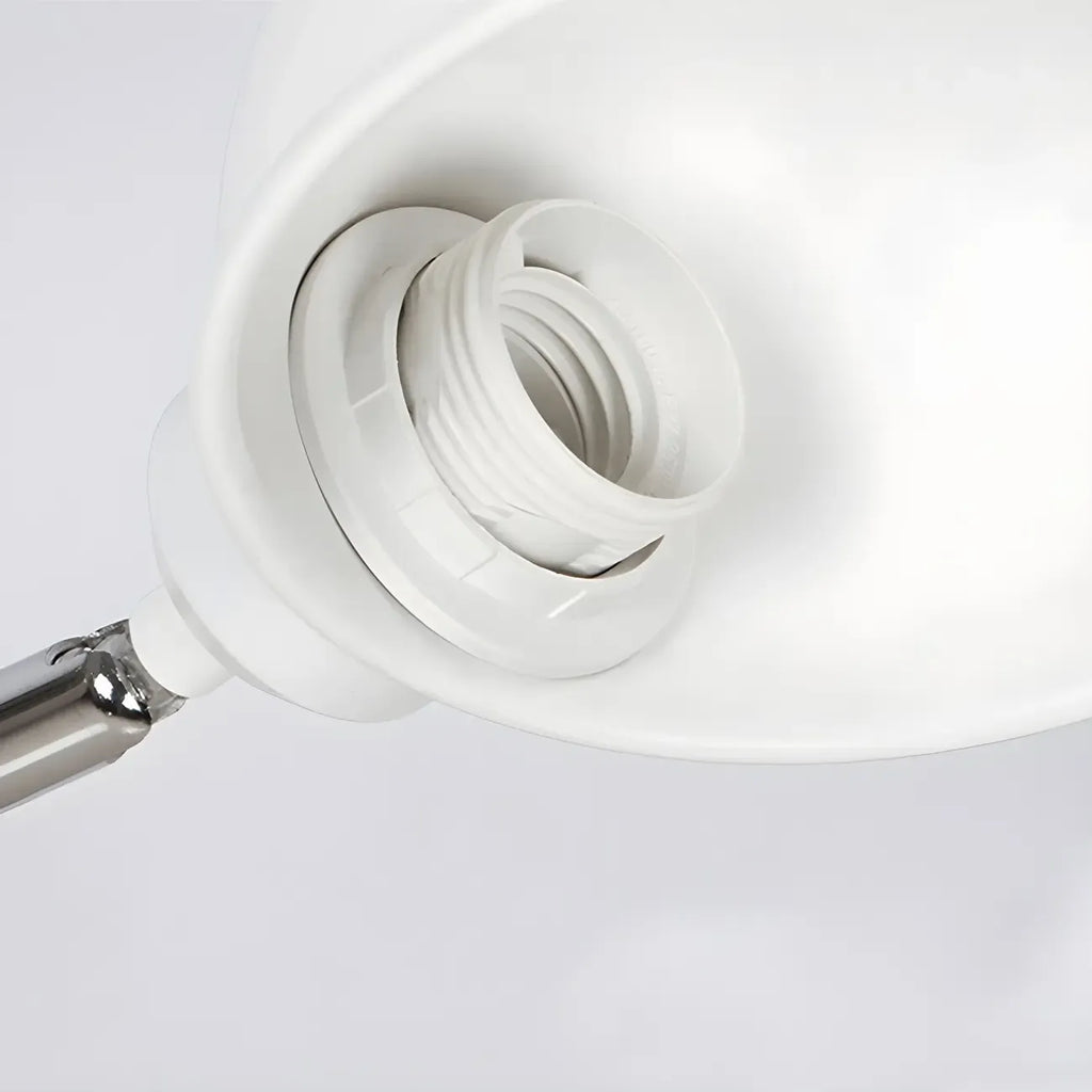 Modern Wood Metal Swing Arm Wall Light