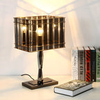 Crystal Rectangular LED Night Table Lamp