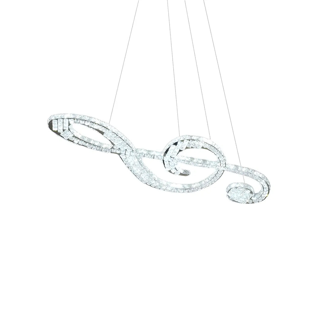 Artistic Modern Crystal 2-Light Island Pendant Light