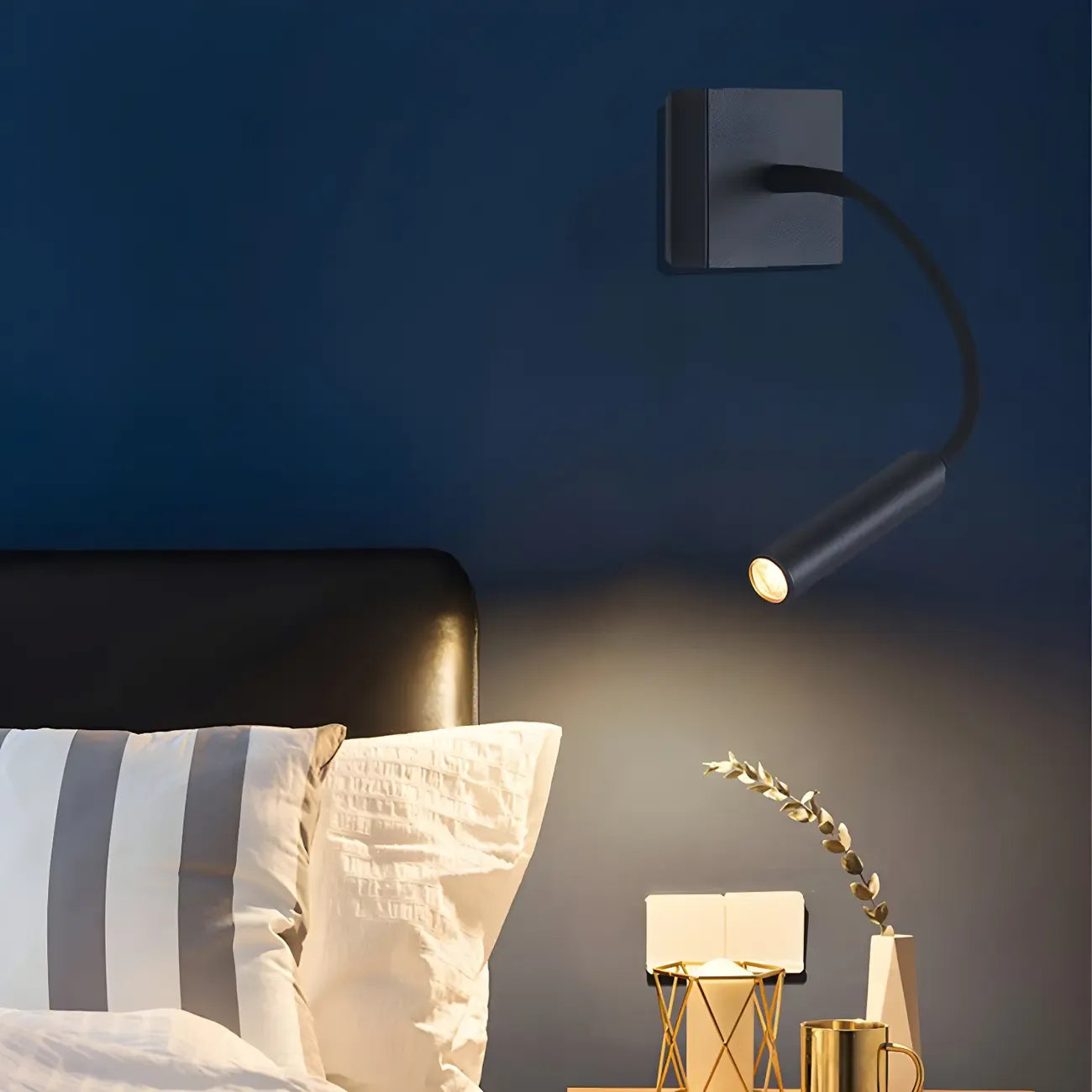 Modern Adjustable LED Wall Light for Bedroom Reading