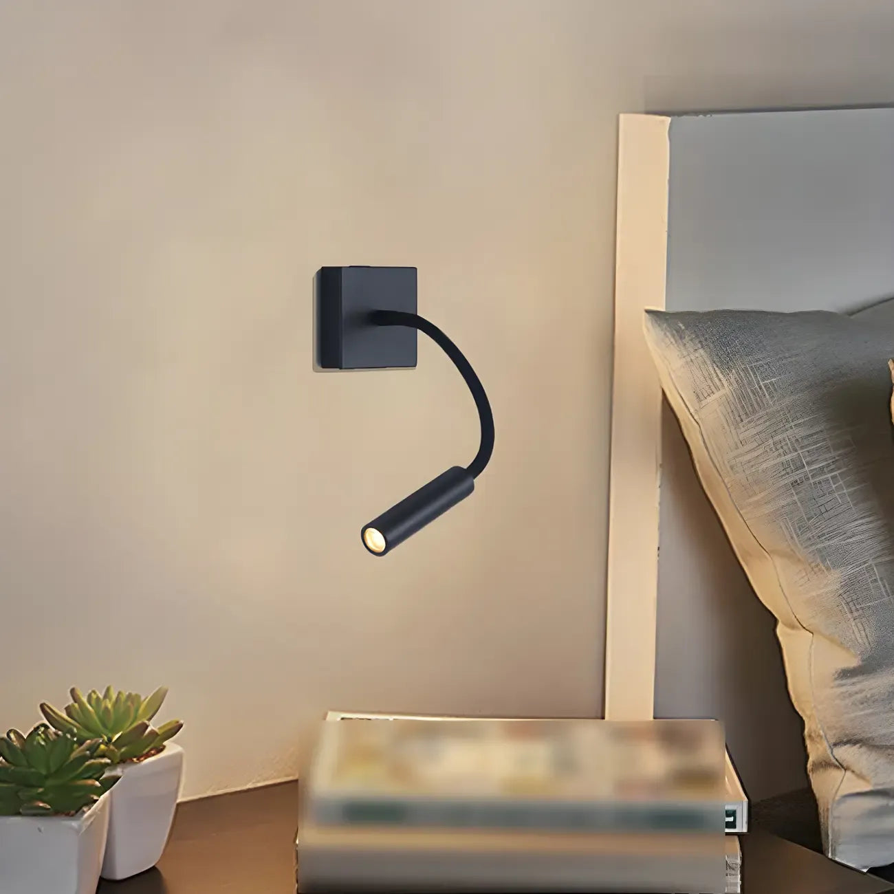 Modern Adjustable LED Wall Light for Bedroom Reading