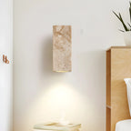 Minimalist Modern Beige Stone Wall Sconce