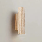 Minimalist Modern Beige Stone Wall Sconce