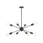 Modern LED Gold Globe Sputnik Chandelier