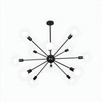 Modern LED Gold Globe Sputnik Chandelier