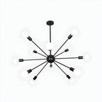 Modern LED Gold Globe Sputnik Chandelier