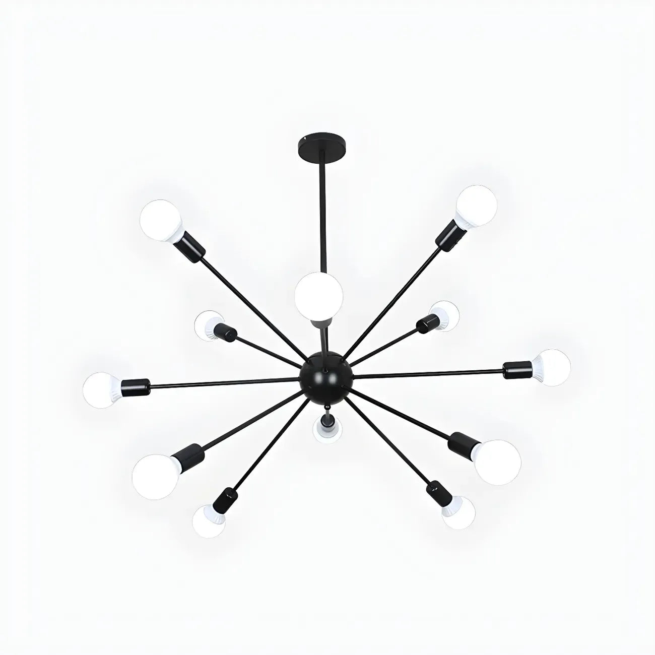 Modern LED Gold Globe Sputnik Chandelier