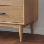 Classic Pine Wood Natural Double Dresser