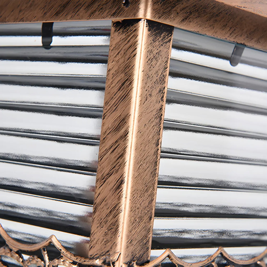 House-Shape Black Solar Outdoor Post Lights