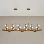 Nordic Antler Modern Island Pendant Light for Kitchen