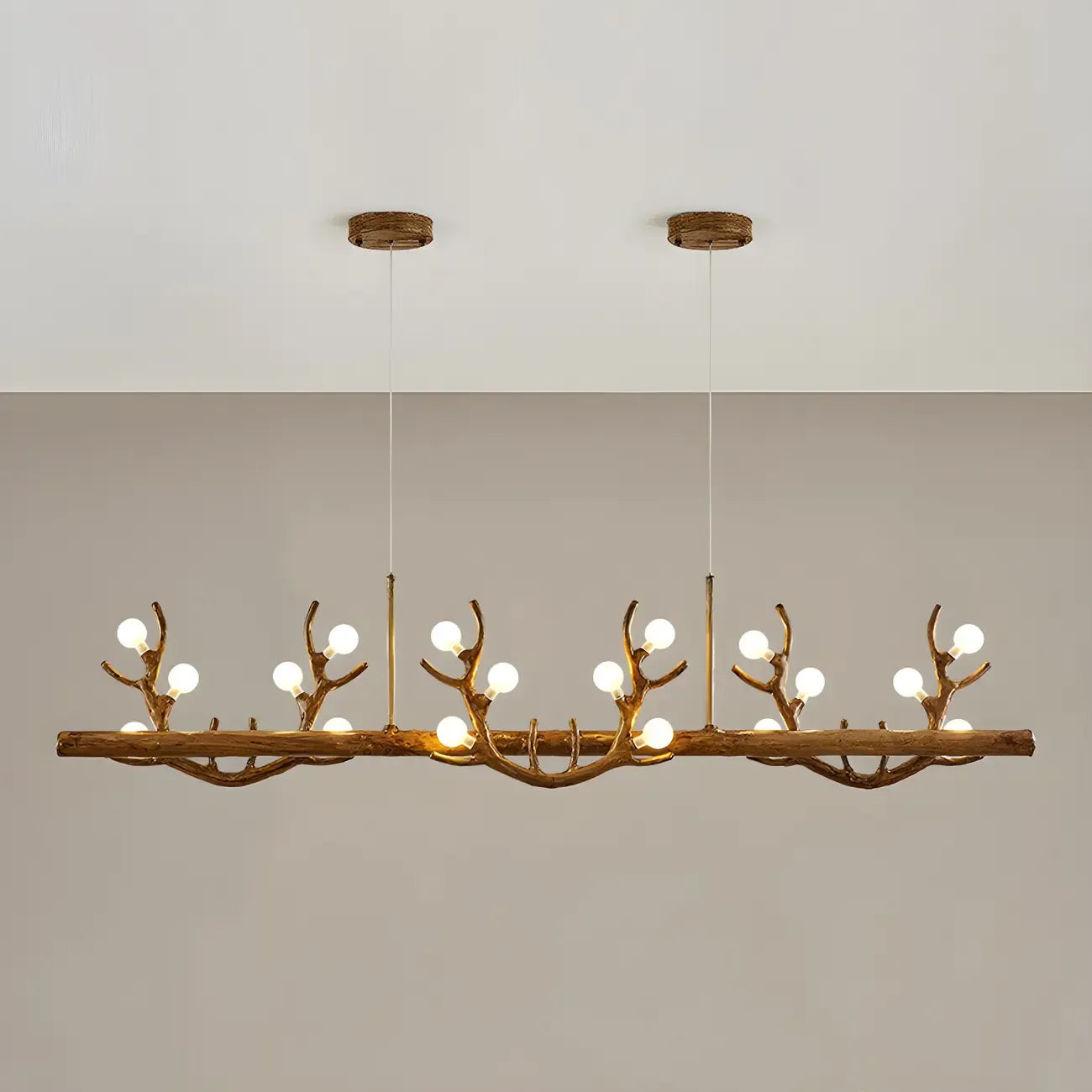 Nordic Antler Modern Island Pendant Light for Kitchen