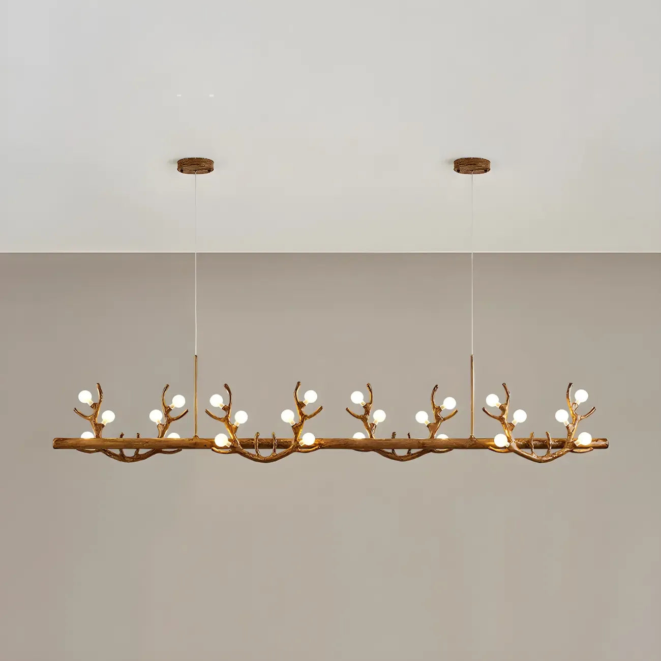 Nordic Antler Modern Island Pendant Light for Kitchen
