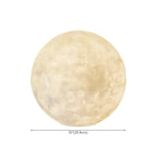 Solar Garden Resin Ball Shape Outdoor Post Lights