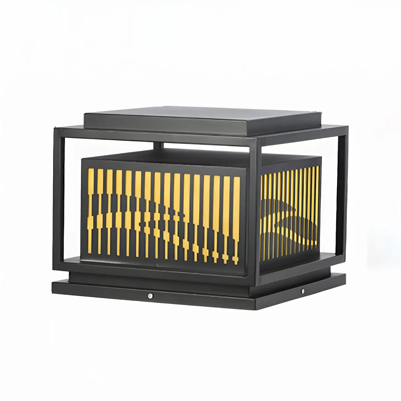 Waterproof Outdoor Wired Rectangular Post Cap Light