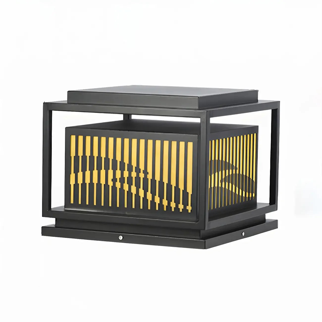 Waterproof Outdoor Wired Rectangular Post Cap Light