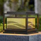 Waterproof Outdoor Wired Rectangular Post Cap Light