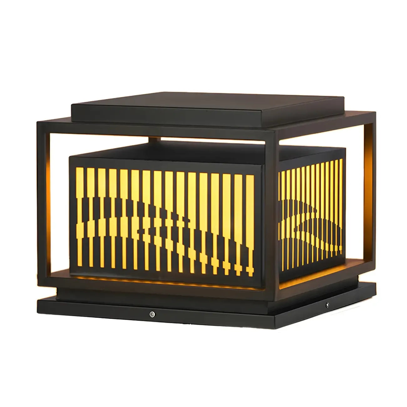 Waterproof Outdoor Wired Rectangular Post Cap Light