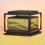 Waterproof Outdoor Wired Rectangular Post Cap Light