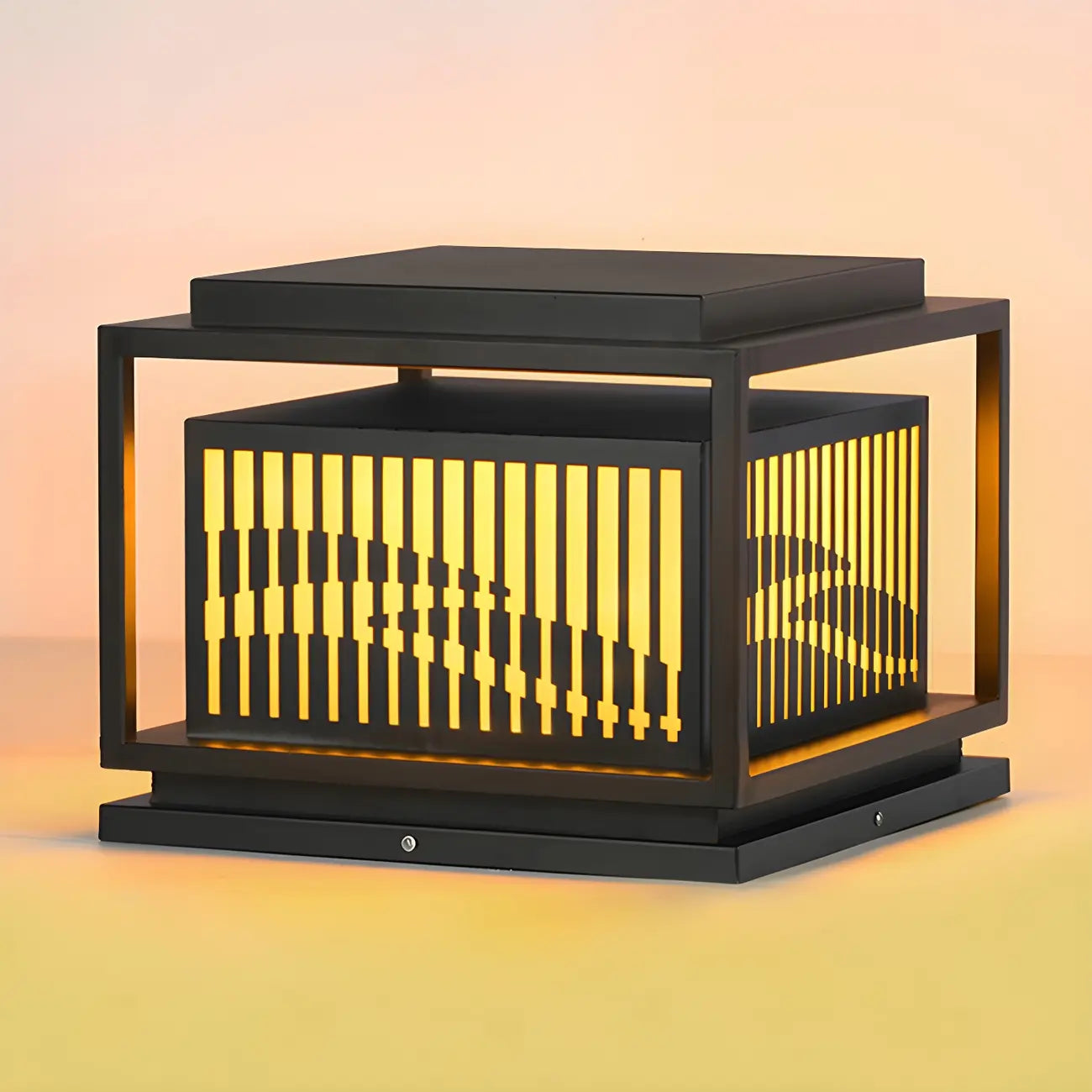 Waterproof Outdoor Wired Rectangular Post Cap Light