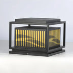 Waterproof Outdoor Wired Rectangular Post Cap Light