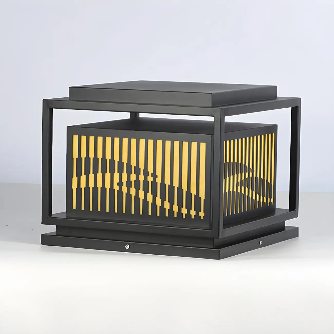 Waterproof Outdoor Wired Rectangular Post Cap Light