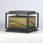 Waterproof Outdoor Wired Rectangular Post Cap Light