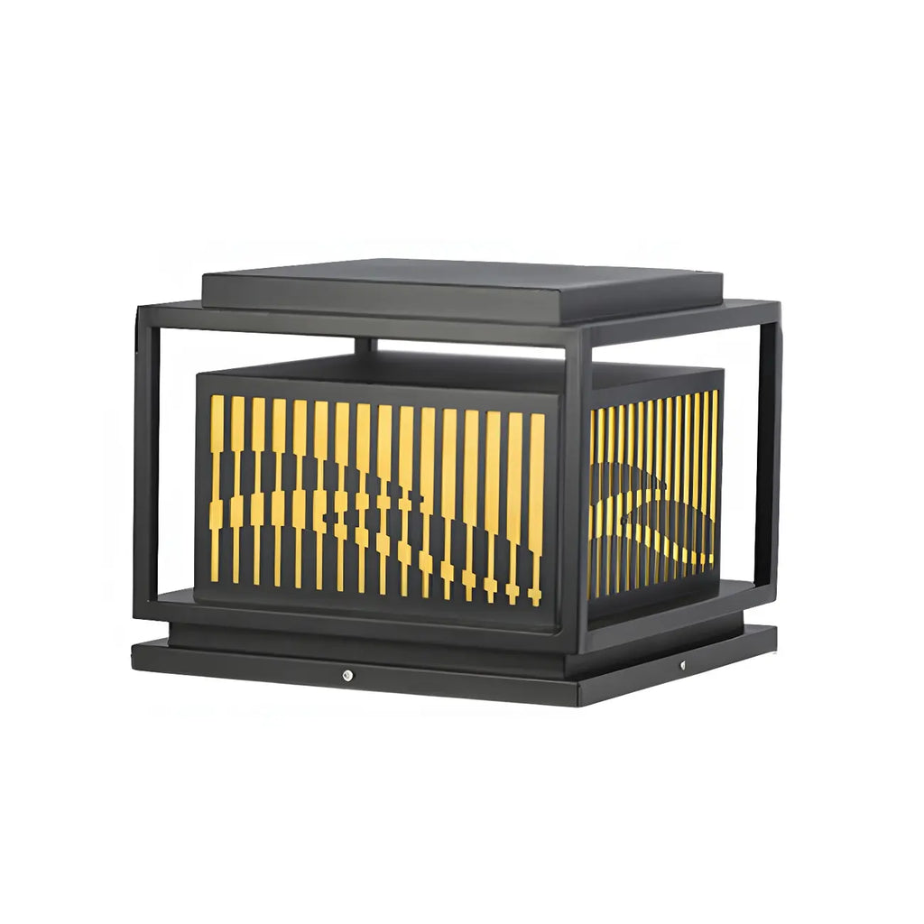Waterproof Outdoor Wired Rectangular Post Cap Light