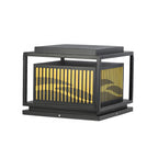 Waterproof Outdoor Wired Rectangular Post Cap Light