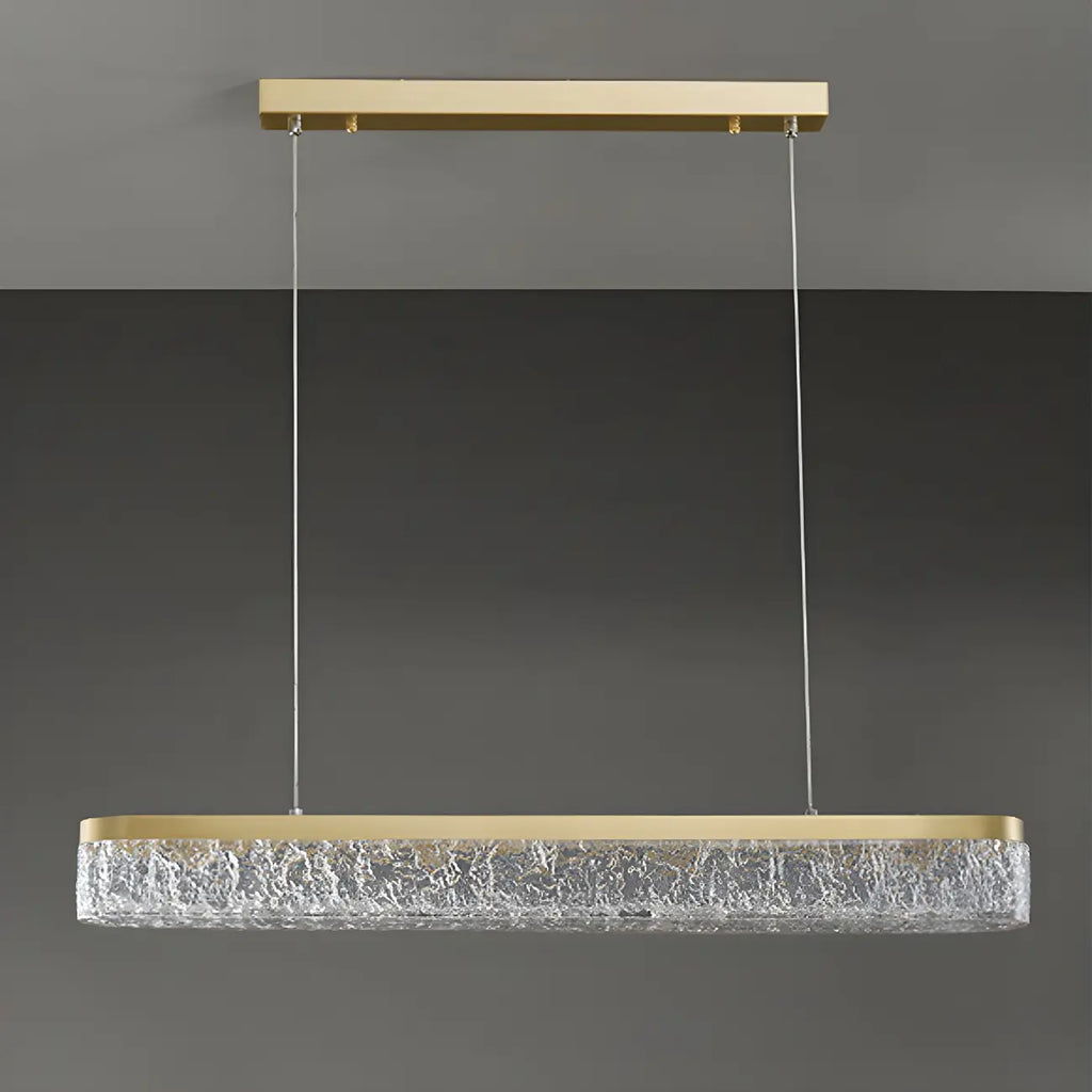 Modern Gold 3-Gear Dimming LED Kitchen Island Pendant Light