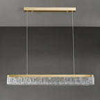 Modern Gold 3-Gear Dimming LED Kitchen Island Pendant Light