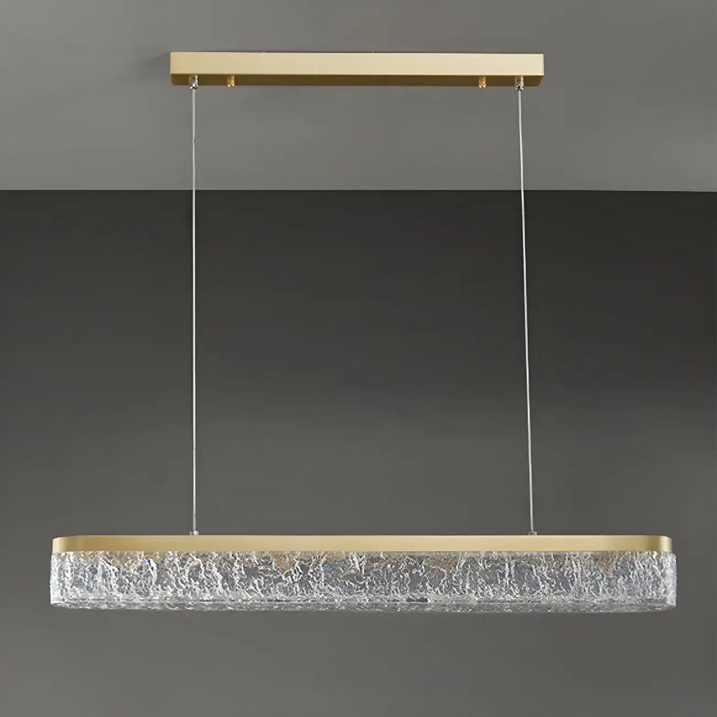 Modern Gold 3-Gear Dimming LED Kitchen Island Pendant Light