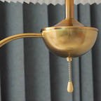 Contemporary Black Floor Lamp with Shelves for Living Room