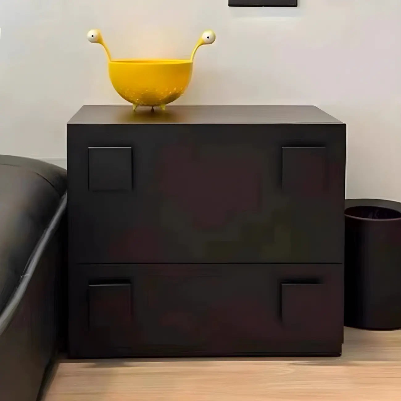 Minimalist Brown Wooden Dressers & Chests with Drawers