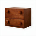 Minimalist Brown Wooden Dressers & Chests with Drawers
