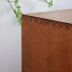 Minimalist Brown Wooden Dressers & Chests with Drawers