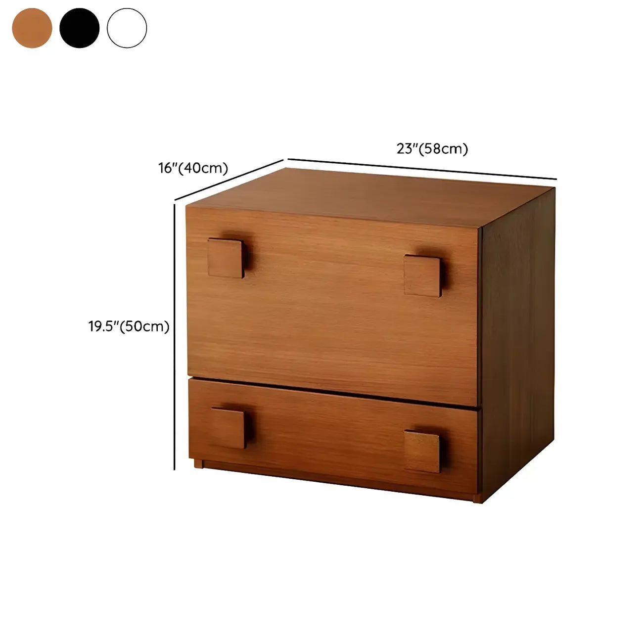 Minimalist Brown Wooden Dressers & Chests with Drawers