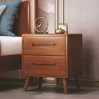 Scandinavian Drawer Storage Wooden 2 drawer Nightstand