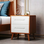 Scandinavian Drawer Storage Wooden 2 drawer Nightstand